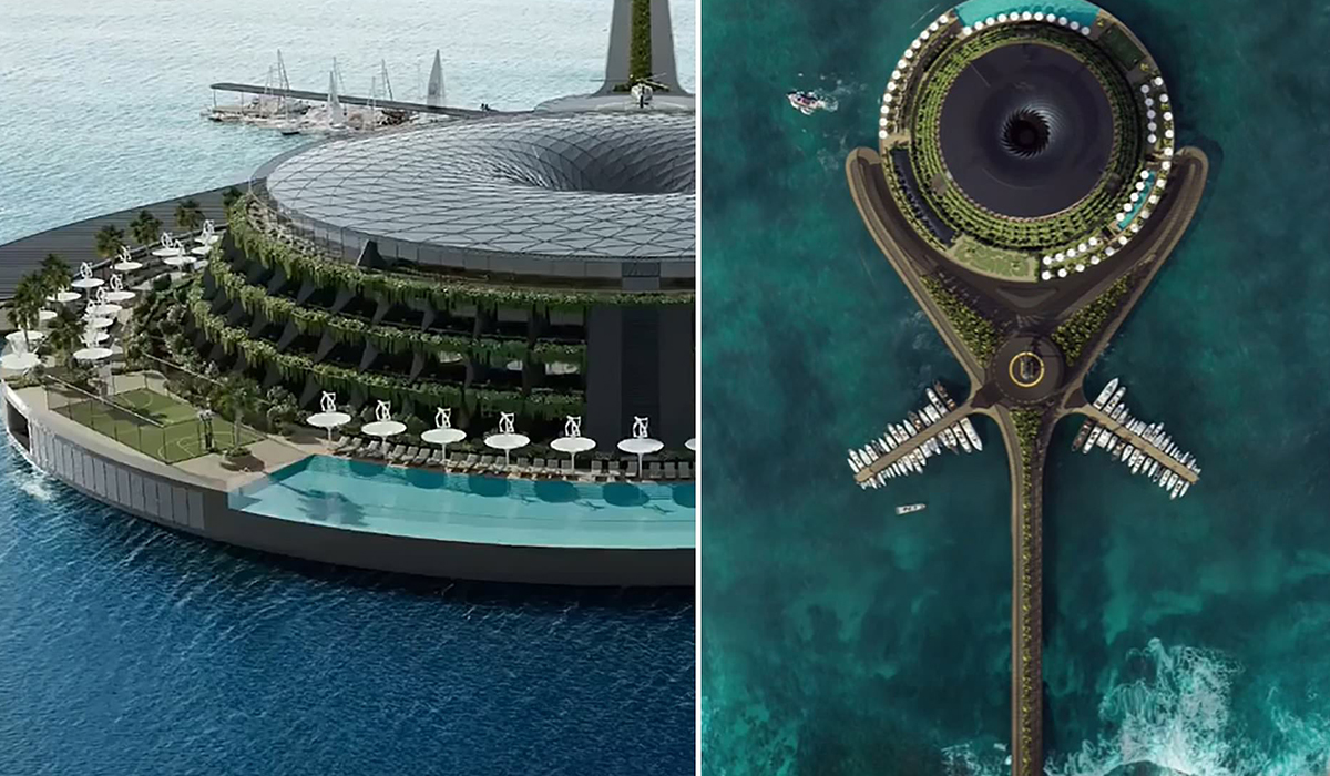 Qatar Plans to Construct a Floating Eco-Hotel